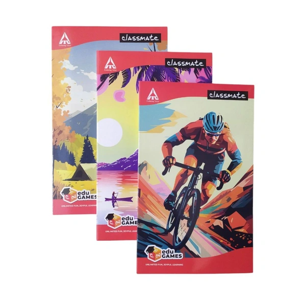 Classmate Long Notebook Single Line 172 Pgs 27.2 cm X 16.7 cm