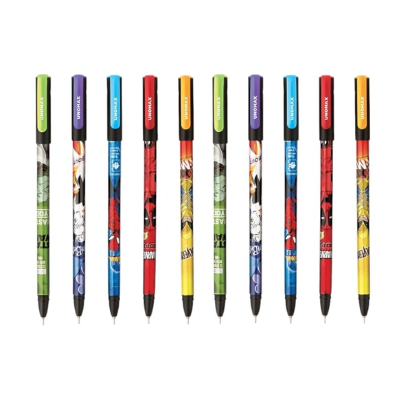 Unomax Disney Gel Pen Pack Of 10 Pens (Blue)
