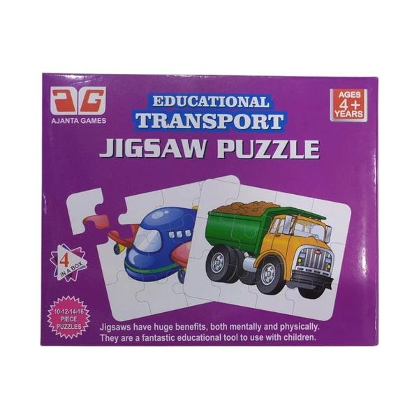 Ajanta Games Educational Transport Jigsaw Puzzle