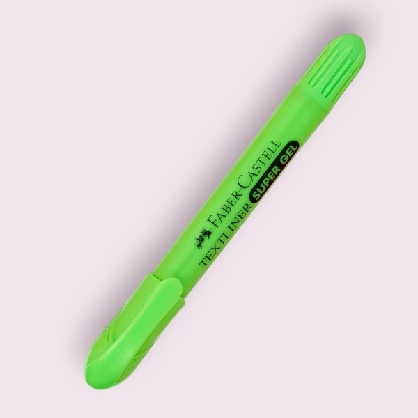 Faber Castell Super Gel Textliner- Dry Highliter - Green