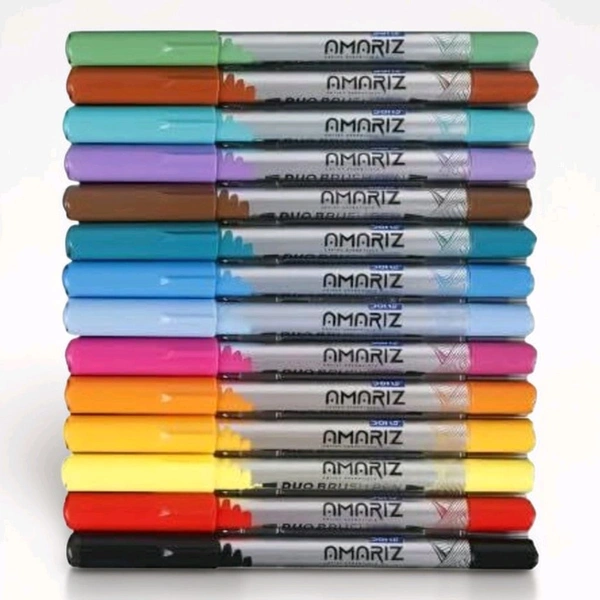 DOMS Amariz DUO Brush Pen 14 Shades