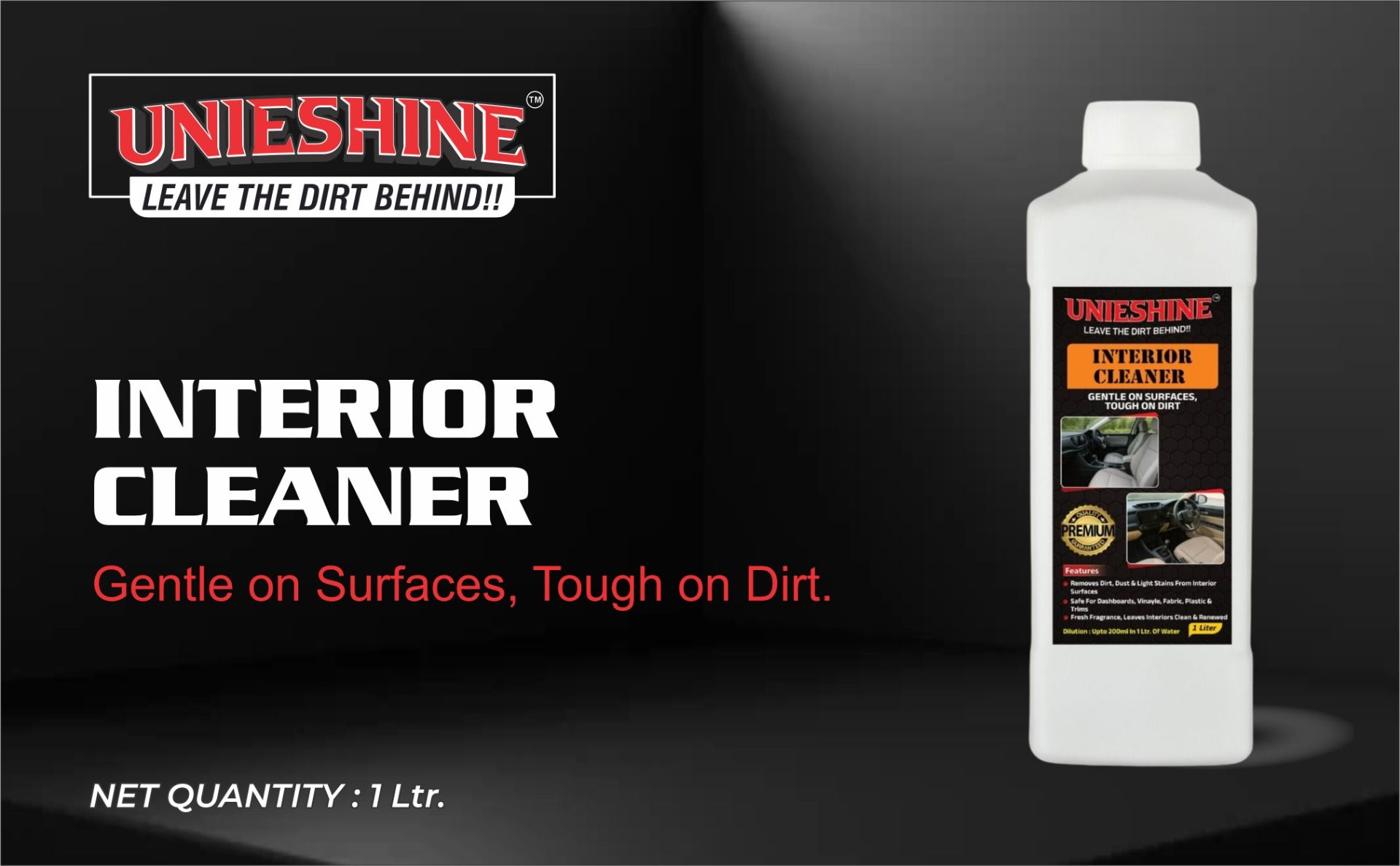 concentrated interior cleaner