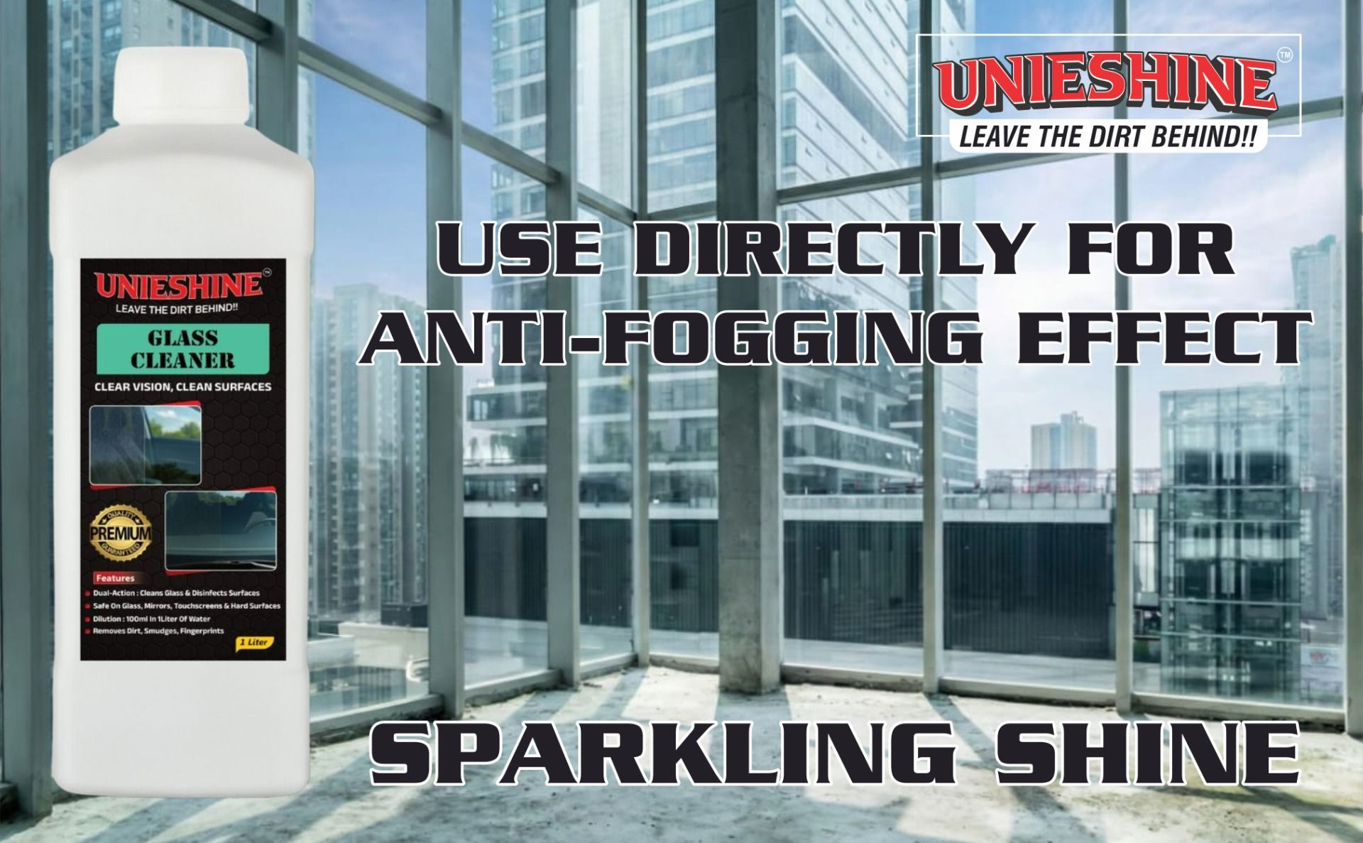 concentrated glass cleaner 