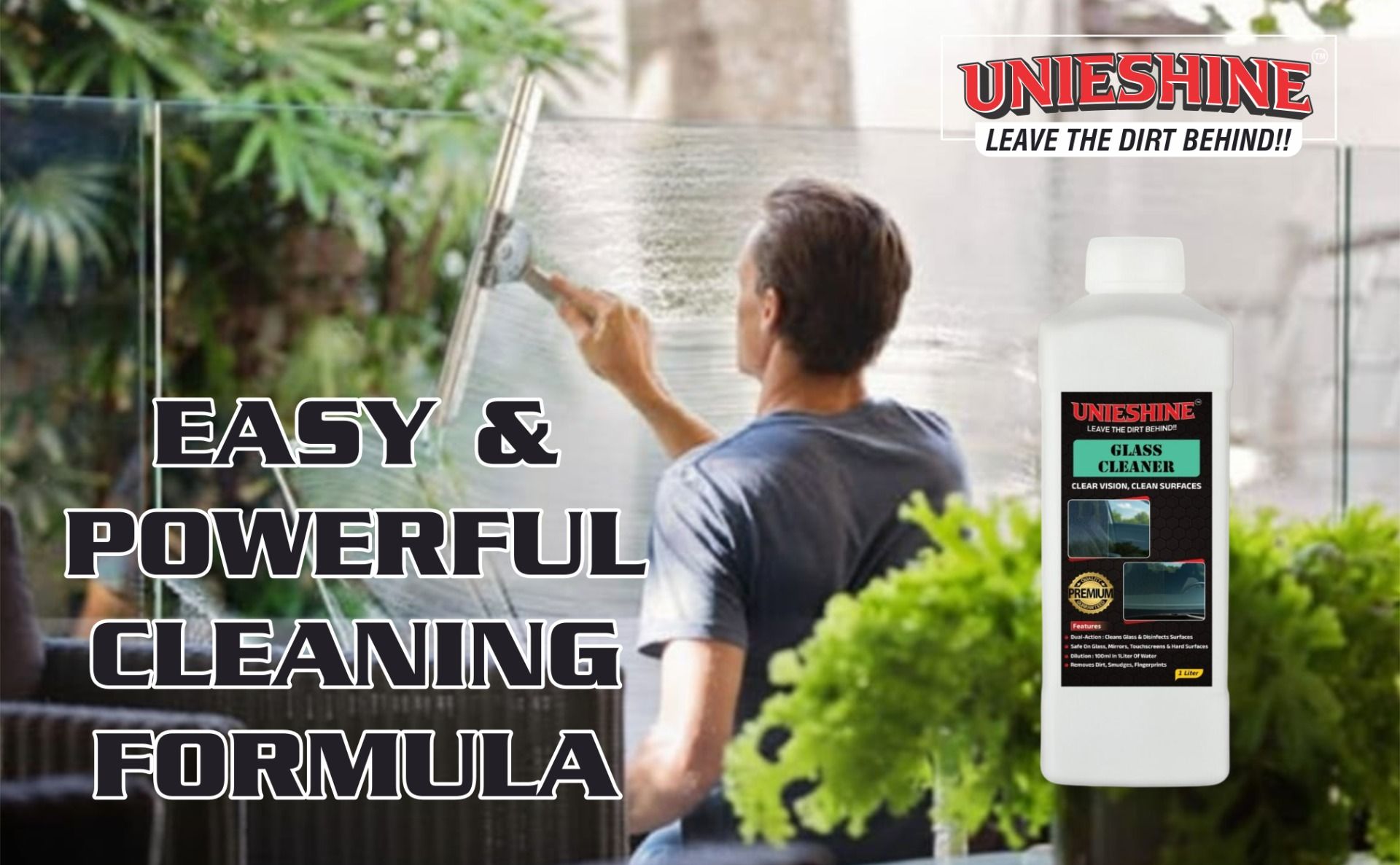 concentrated glass cleaner 