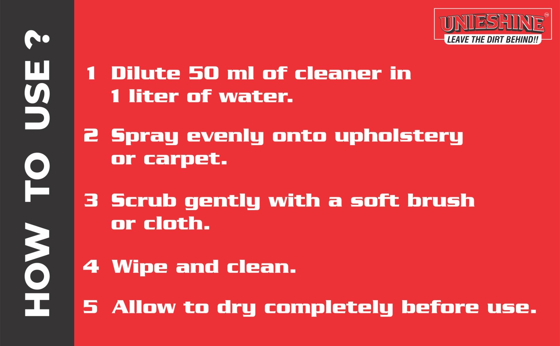 Upholstery & Carpet Cleaner