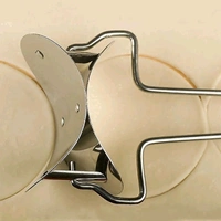 Puri Cutter Roller – Stainless Steel Dough Cutter for Home Baking
