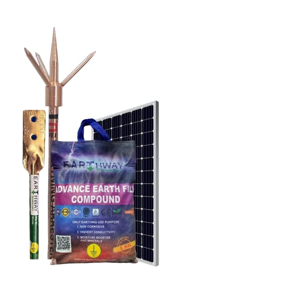 SOLAR EARTHING KIT (1-6KW) WITH BAG
