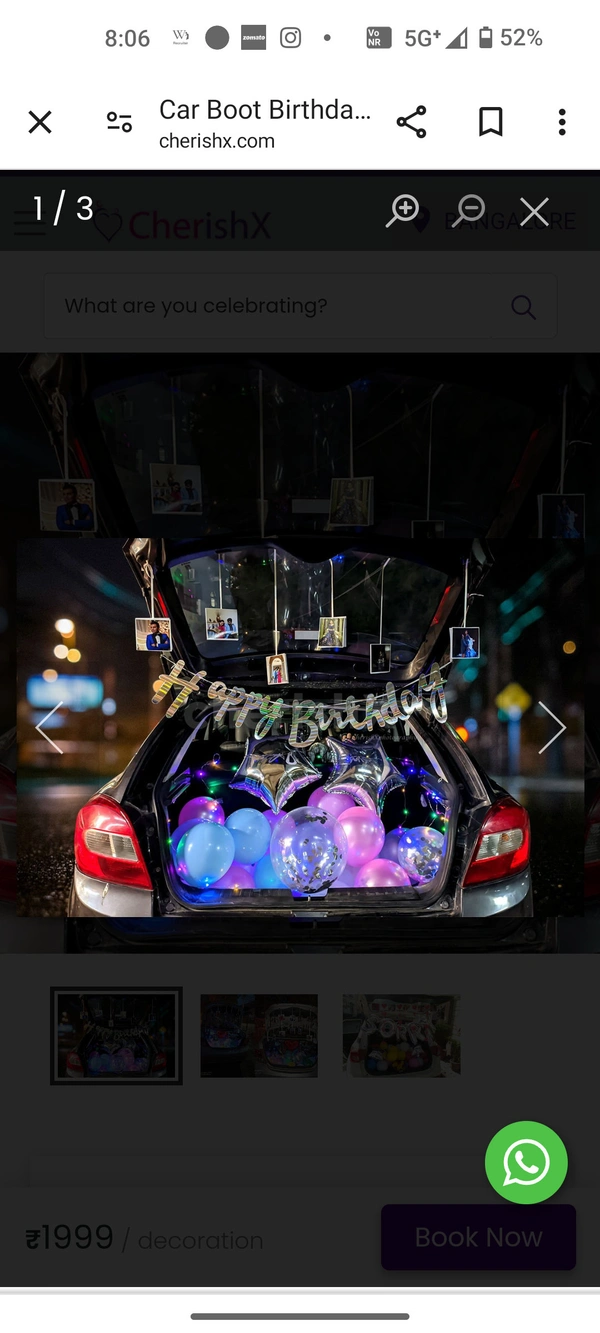 Car Boot Decor