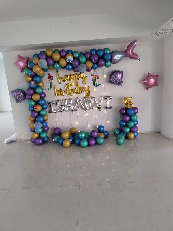 Mermaid Chrome Decor 