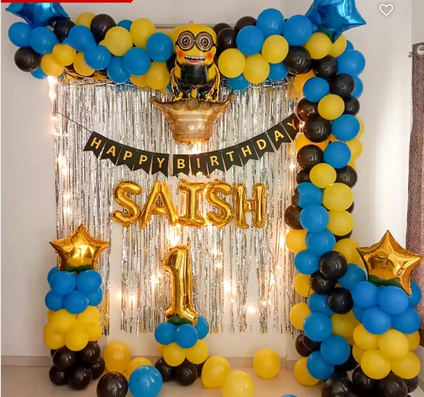1 Year Cartoon Decor 