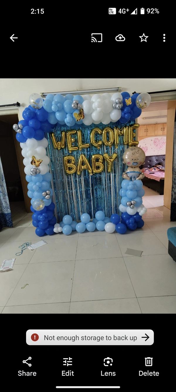 Welcome Baby Decor