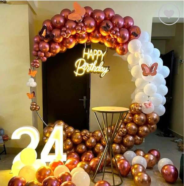 Rose Gold Chrome Decor