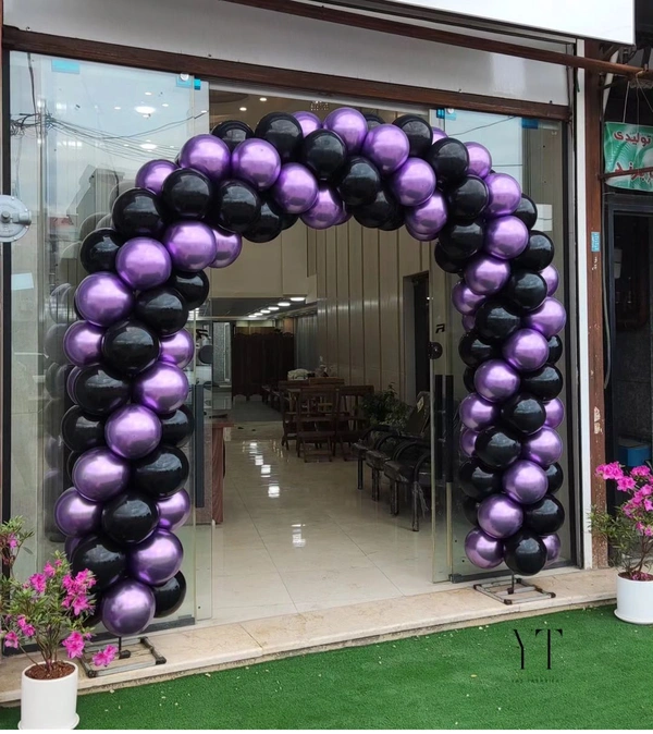 Opening Office In Chrome Arch Decor