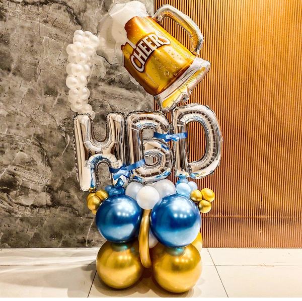 Birthday Cheers Ballon Bouquet 