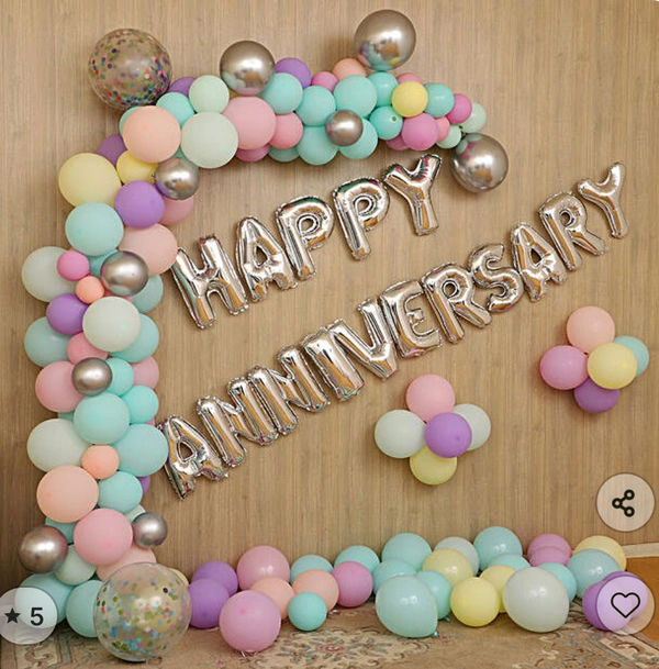 Elegant Anniversary Decor