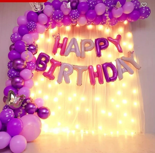Purple Butterfly Decor 