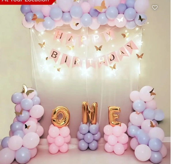 One Butterfly Theme Decor 