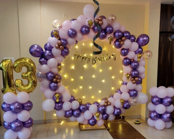Pastel Pink Ring Decor 