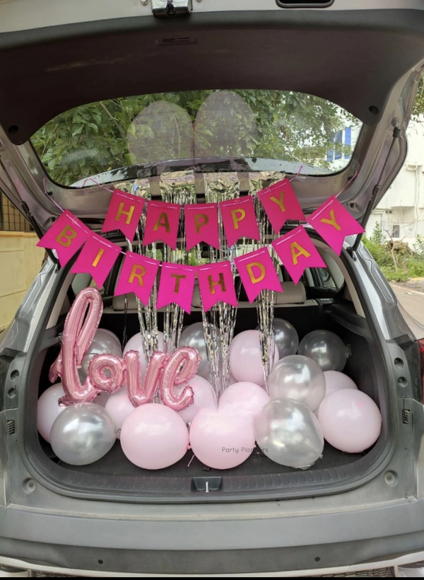 Car Boot Decor Surprise Your Love 