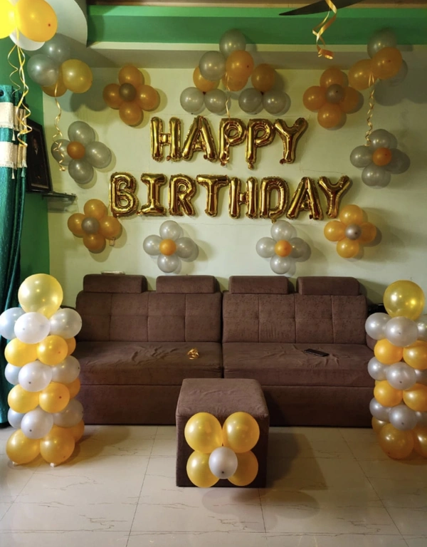 Gold Silver Simple Decor