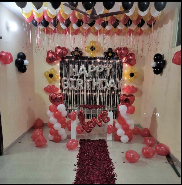 Black Background Theme Decor 
