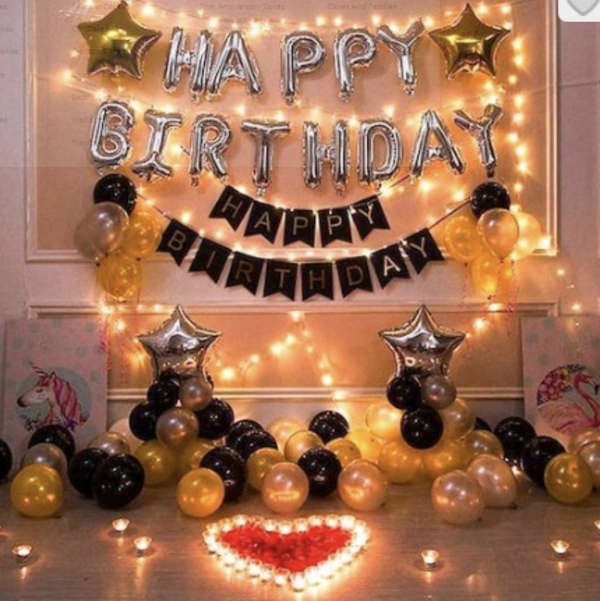 Silver HBD Decor