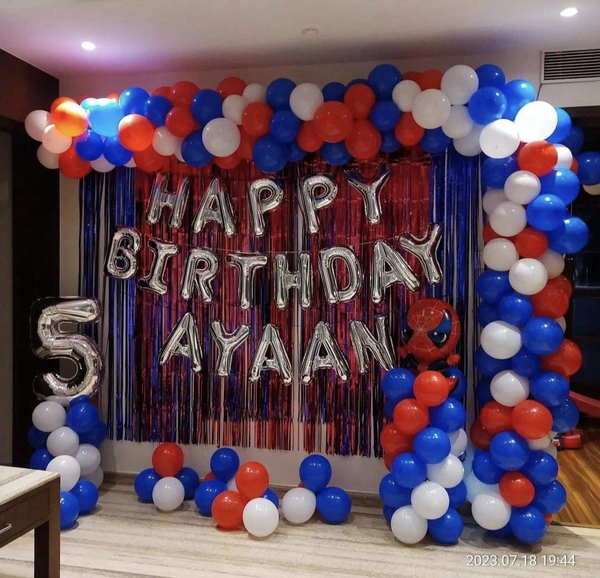 Spider Man Theme Decor 