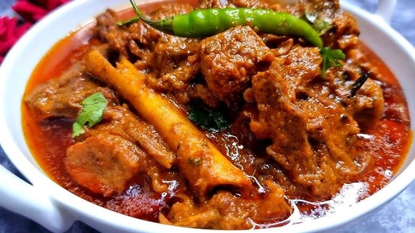बकरा रेसिपी (हॉफ प्लेट)