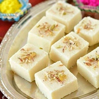 Milk Barfi Sweet - 250g - 1'2 Inches
