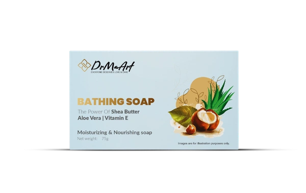 SHEA BUTTER BATHING SOAP 75G