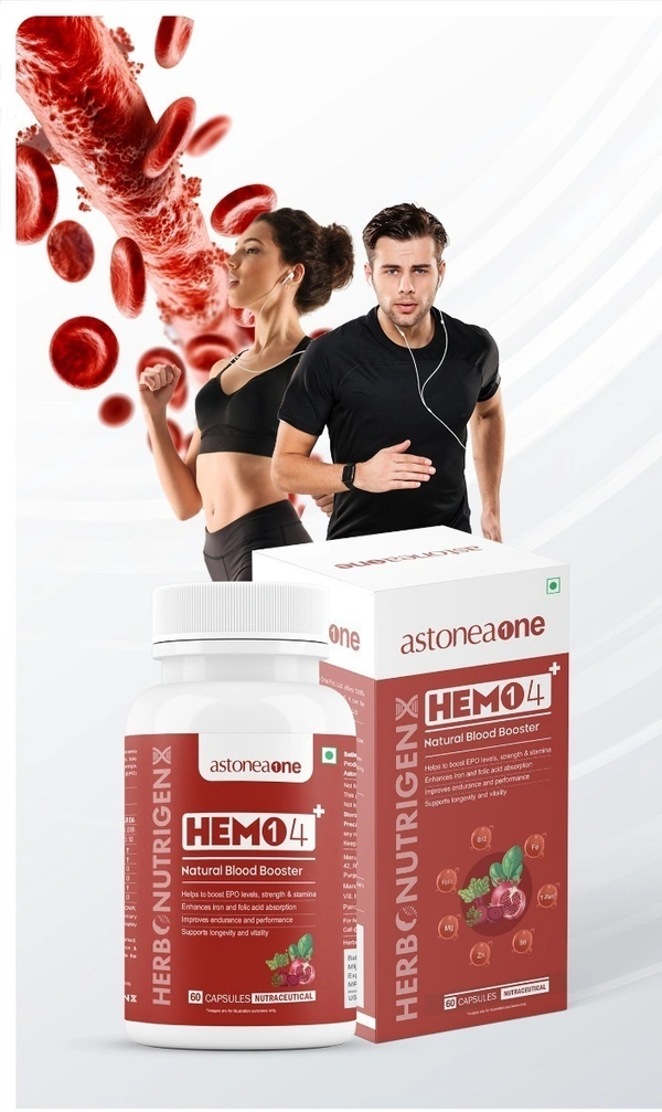 AstoneaOne HEMO 14+ | Advanced Blood & Energy Booster