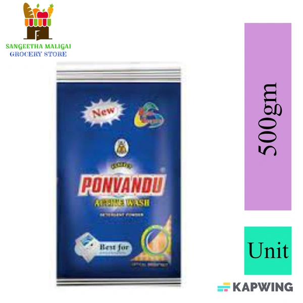 Ponvandu Detergent Powder - 500 g