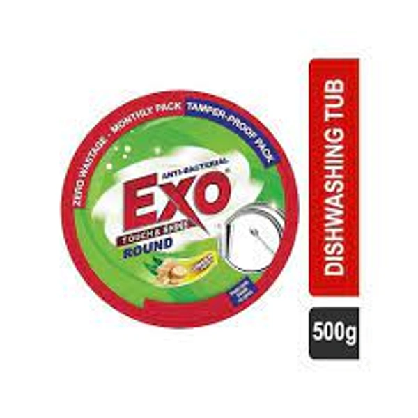 Exo Touch & Shine Round Dishwash Bar - 500 g