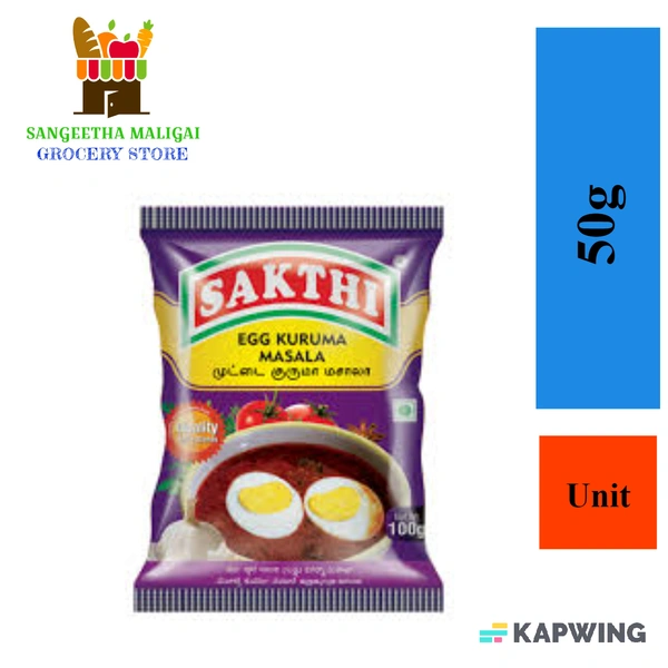 Sakthi Egg Curry Masala - 50 g