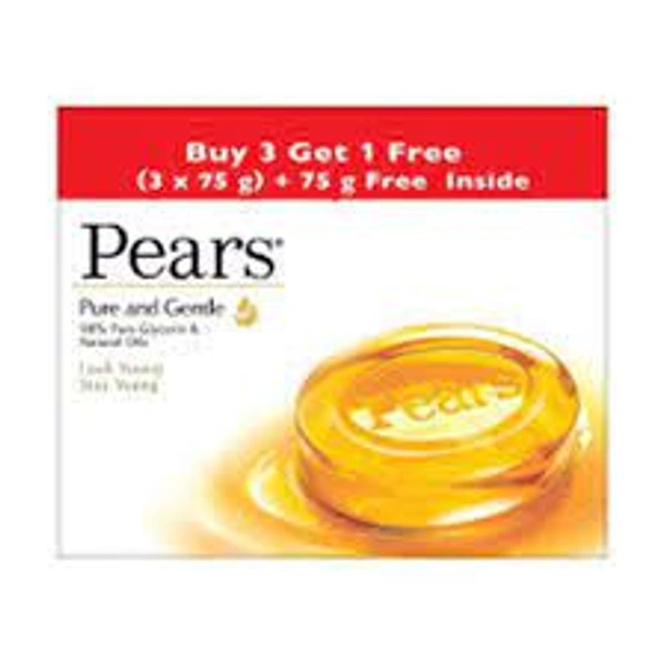Pears Yellow - 75 g (Buy 3 Get 1 Free)