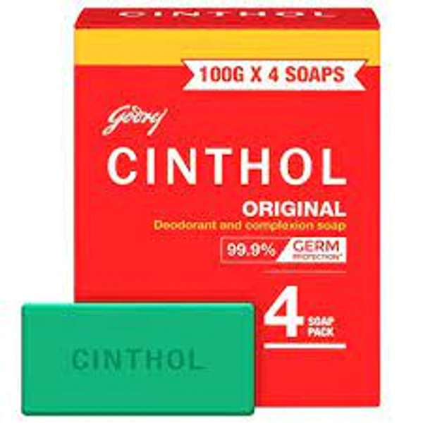 Cinthol Original - 100 g (Pack of 4)