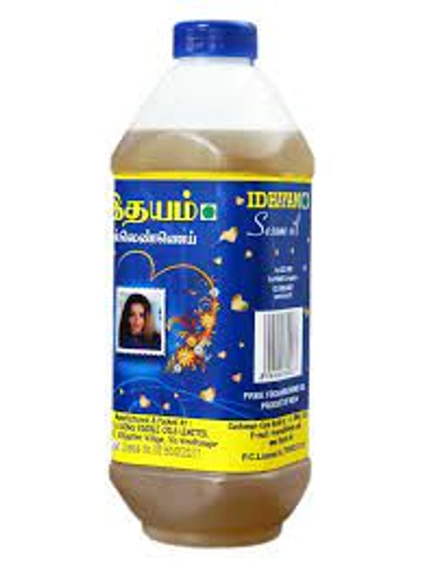 Idhayam Gingelly Oil - 500 ml (Bottle)