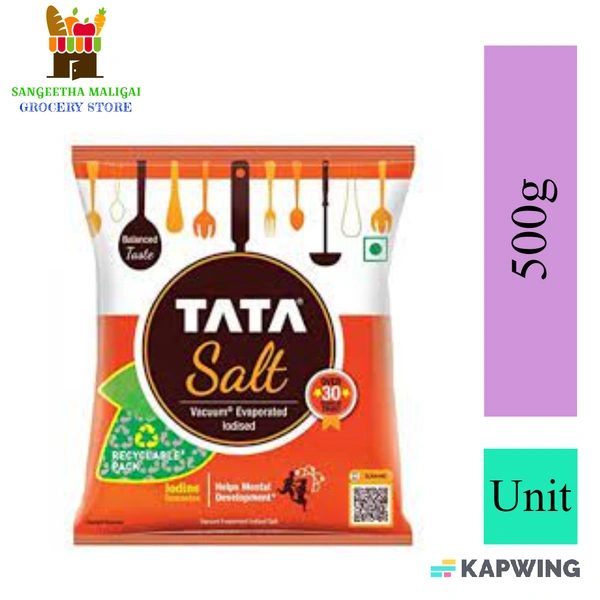 TATA Iodised Salt - 500 g