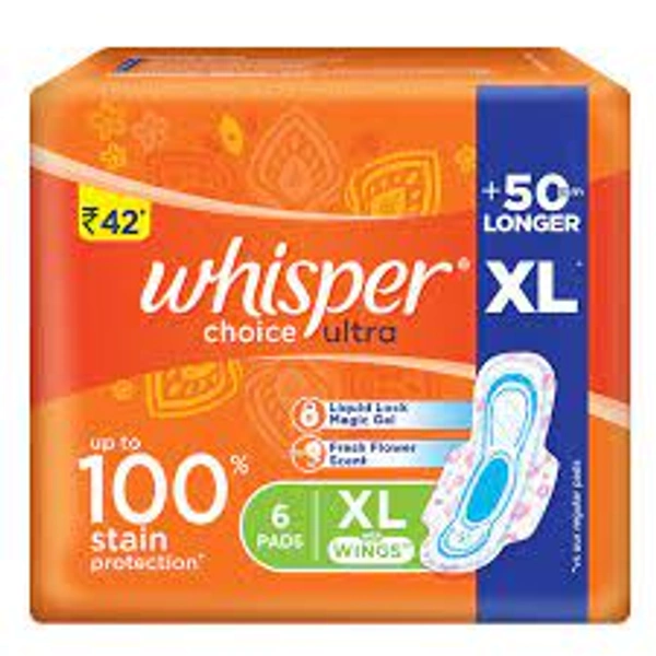Whisper Choice - 6 Pads, Ultra
