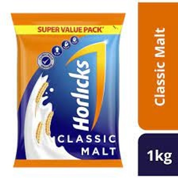 Horlicks Classic Malt - 1 Kg Pouch