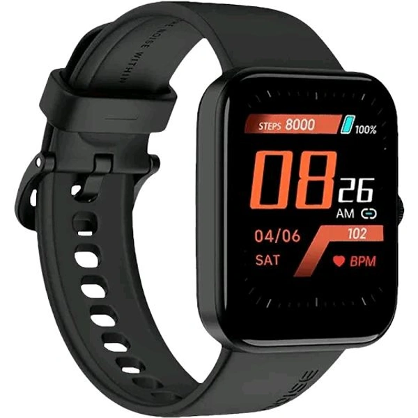 𝗡𝗼𝗶𝘀𝗲 Pulse Go Buzz Advanced Bluetooth Calling Smart Watch (Jet Black