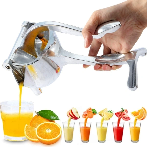 Manual Fruit & Vegetable Juicer with Steel Handle Fruit Juicer - 