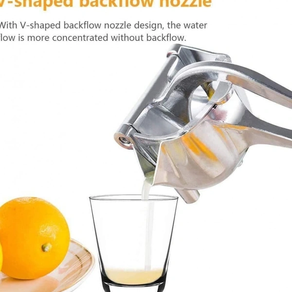 Manual Fruit & Vegetable Juicer with Steel Handle Fruit Juicer - 