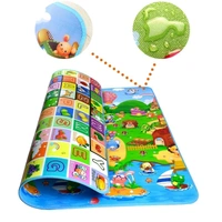 Waterproof Single Side Baby Play Crawl Floor Mat for Kids Picnic School Home (Size 180 x 115)