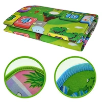 Waterproof Single Side Baby Play Crawl Floor Mat for Kids Picnic School Home (Size 180 x 115)