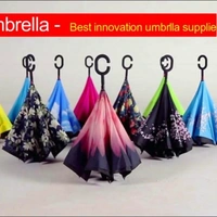 C Handle Umbrella (Reverse Umbrella)