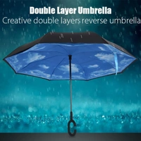 C Handle Umbrella (Reverse Umbrella)