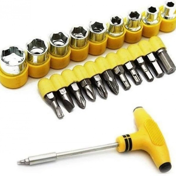 24 PCs T Shape Screwdriver Tool Set