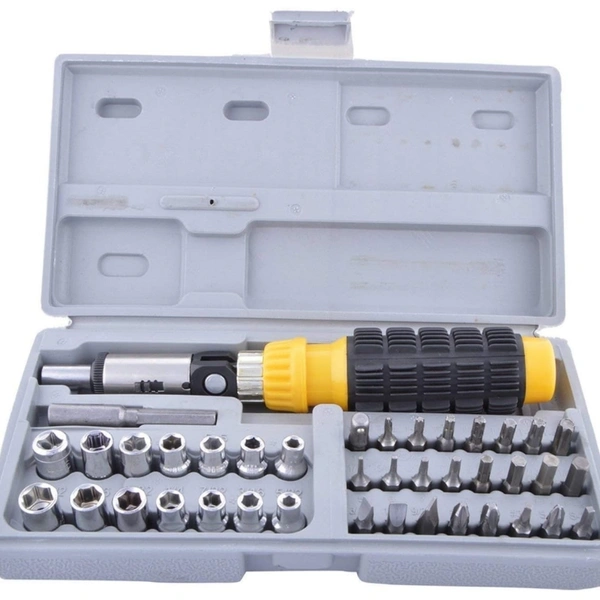 Socket and Screwdriver Tool Kit Accessories (41 pcs)