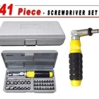 Socket and Screwdriver Tool Kit Accessories (41 pcs)